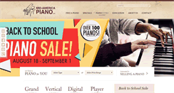 Desktop Screenshot of piano4u.com