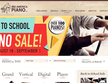 Tablet Screenshot of piano4u.com